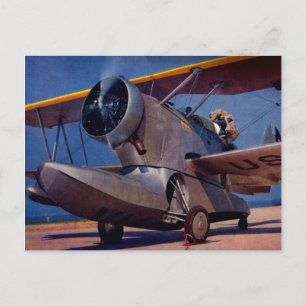 1939 Grumman F-2 Postkarte