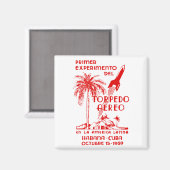 1939 Kubanische Raketentriefe Magnet (Vorderseite/Rückseite)