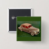 1939 Lincoln Zephyr Button (Vorne & Hinten)