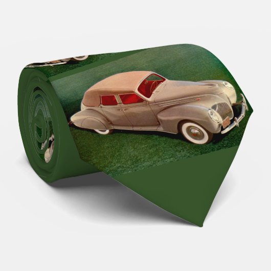 1939 Lincoln Zephyr Druck Krawatte (Gerollt)