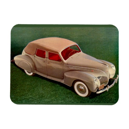 1939 Lincoln Zephyr Magnet (Horizontal)