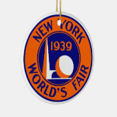 1939 New York World's Fair Keramikornament (Rechts)