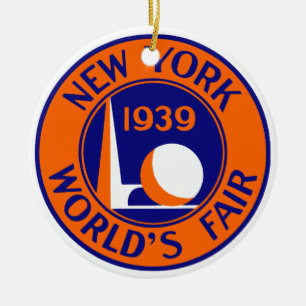 1939 New York World's Fair Keramikornament