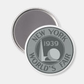 1939 New York World's Fair Magnet (Vorderseite/Rückseite)