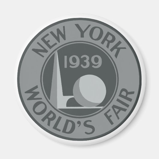 1939 New York World's Fair Magnet (Vorne)