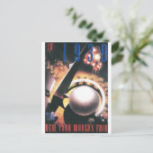 1939 New Yorker Weltmesse Postkarte (Stehend Vorderseite)