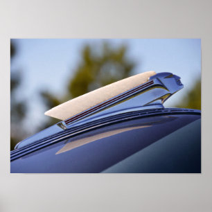 1939 Pontiac Sedan Hood Ornament Poster