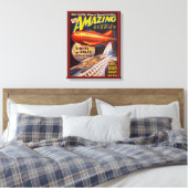 1939 PULP MAGAZIN LEINWANDDRUCK (Insitu (Schlafzimmer))