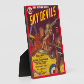 1939 SKY DEVILS PULP MAGAZINE COVER FOTOPLATTE (Seite)