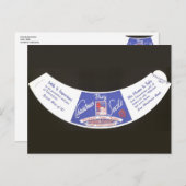 1939 Weihnachtsgebäck Milchflaschen-Collar Postkarte (Vorne/Hinten)