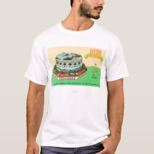 1939 Weltmesse-Kuchen durch Bill-Bäcker in Ojai T-Shirt