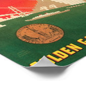 1939 Weltmesse San Francisco Bay Poster (Ecke)