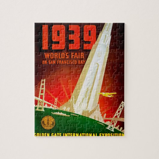 1939 Weltmesse San Francisco Puzzle (Vertikal)