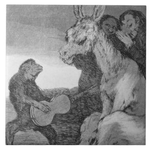 193-0082138 Bravo! , eine Karikatur des Fliese