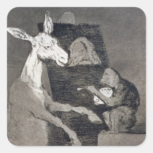 193-0082141 Weder noch weniger, Platte 41 von 'Lo Quadratischer Aufkleber (Vorderseite)