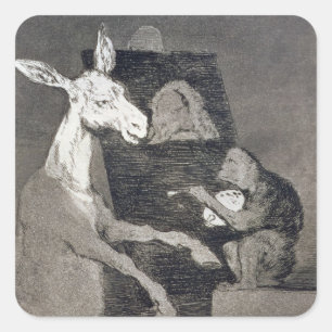 193-0082141 weder überziehen mehr noch kleiner, 4 quadratischer aufkleber