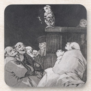 193-0082153 ein was für goldener Schnabel! , Getränkeuntersetzer
