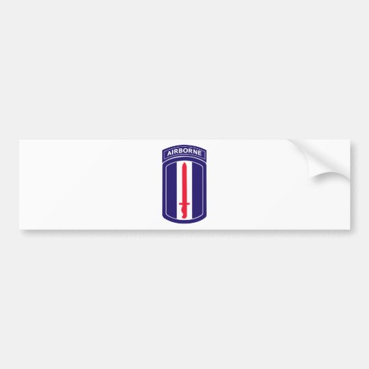 193rd ABN Moatengators Autoaufkleber (Vorne)