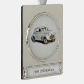 1940 2500 Deluxe-Banner Banner-Ornament Silber (Rechts)