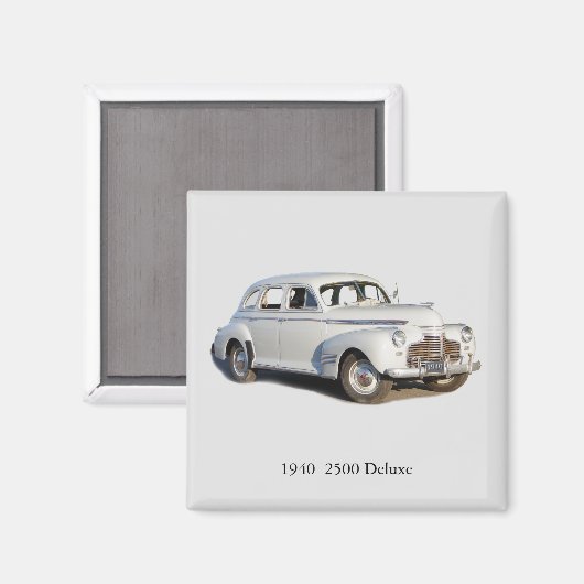 1940 2500 Deluxe-Magnet Magnet (Vorderseite/Rückseite)