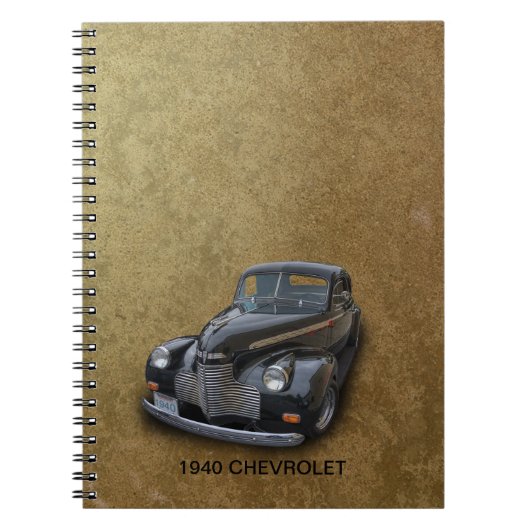 1940 CHEVROLET 2 NOTIZBLOCK (Vorderseite)