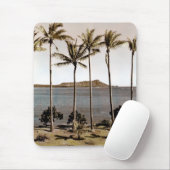 1940 Diamond Head Hawaii Mousepad (Mit Mouse)