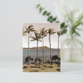 1940 Diamond Head Hawaii Postkarte (Stehend Vorderseite)