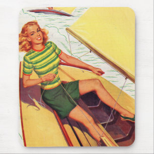 1940 Pretty Lady Mousepad
