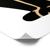 1940 Vintages Halloween-Schwarze Katzen Poster (Ecke)