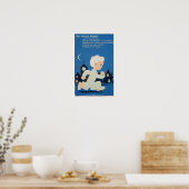 1940 WPA WILLIE WINKIE Art Project Poster (Küche)