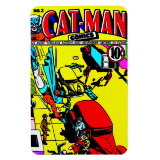 1940er CAT-MAN Comics Magnet