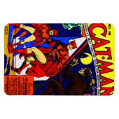 1940er Cat-Man Comics Magnet (Horizontal)