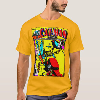 1940er CAT-MAN Comics T-Shirt