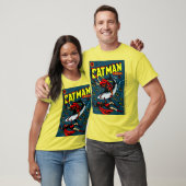 1940er CAT-MAN Comics T-Shirt (Unisex)