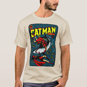 1940er CatMan Comics T-Shirt
