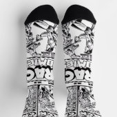 1940er CRACK Comics Socken (Oben)