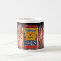 1940ER DUMONT SPICE TIN ART Coffee Tasse