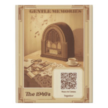 1940er Jahre Memory Care Musik Leinwand Kunst Deme