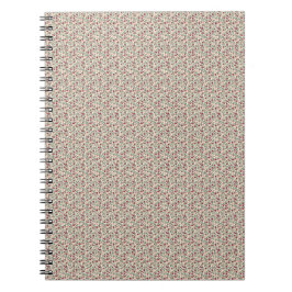 1940er Jahre Utility Floral Sprig Muster Notizblock