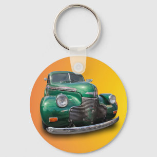 1940ER JAHRE VINTAGE-AUTO SCHLÜSSELANHÄNGER