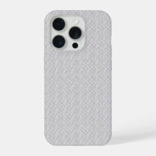 1940er Jahre Vintage-Thymian- und Denim-Blumenkuns iPhone 15 Pro Hülle