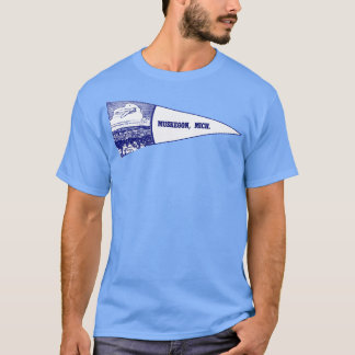 1940er Muskegon Michigan T-Shirt