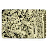 1940er SPEED Comics Magnet (Horizontal)