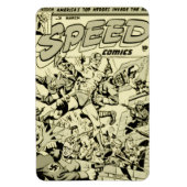 1940er SPEED Comics Magnet (Vertikal)