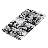 1940er The FUTUREMAN Comic Strip Flexibler Magnet (Linke Seite)