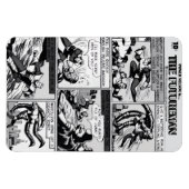 1940er The FUTUREMAN Comic Strip Flexibler Magnet (Horizontal)