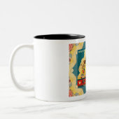 1940er UNCLE SAM FARBDOSE Kaffeetasse (Links)