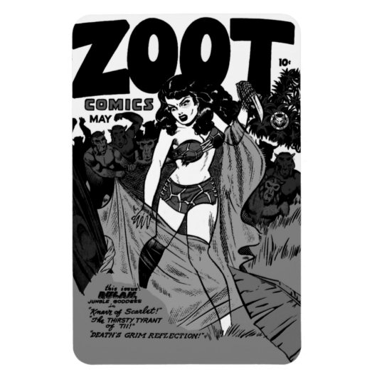1940er ZOOT Comics Flexible Magnet (Vertikal)