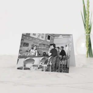 1940s Burger Joint Karte