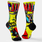 1940's CAT-MAN Comics Socks Socken (Gewinkelt)